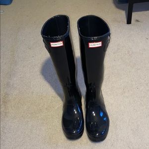 Hunter Women's Original Tall Gloss Rain Boots